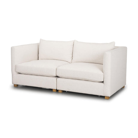 Mercana Halston 2 Piece Oatmeal Sofa Set