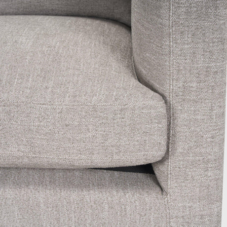 Mercana Halston 5 Piece Light Grey Corner Sofa Set