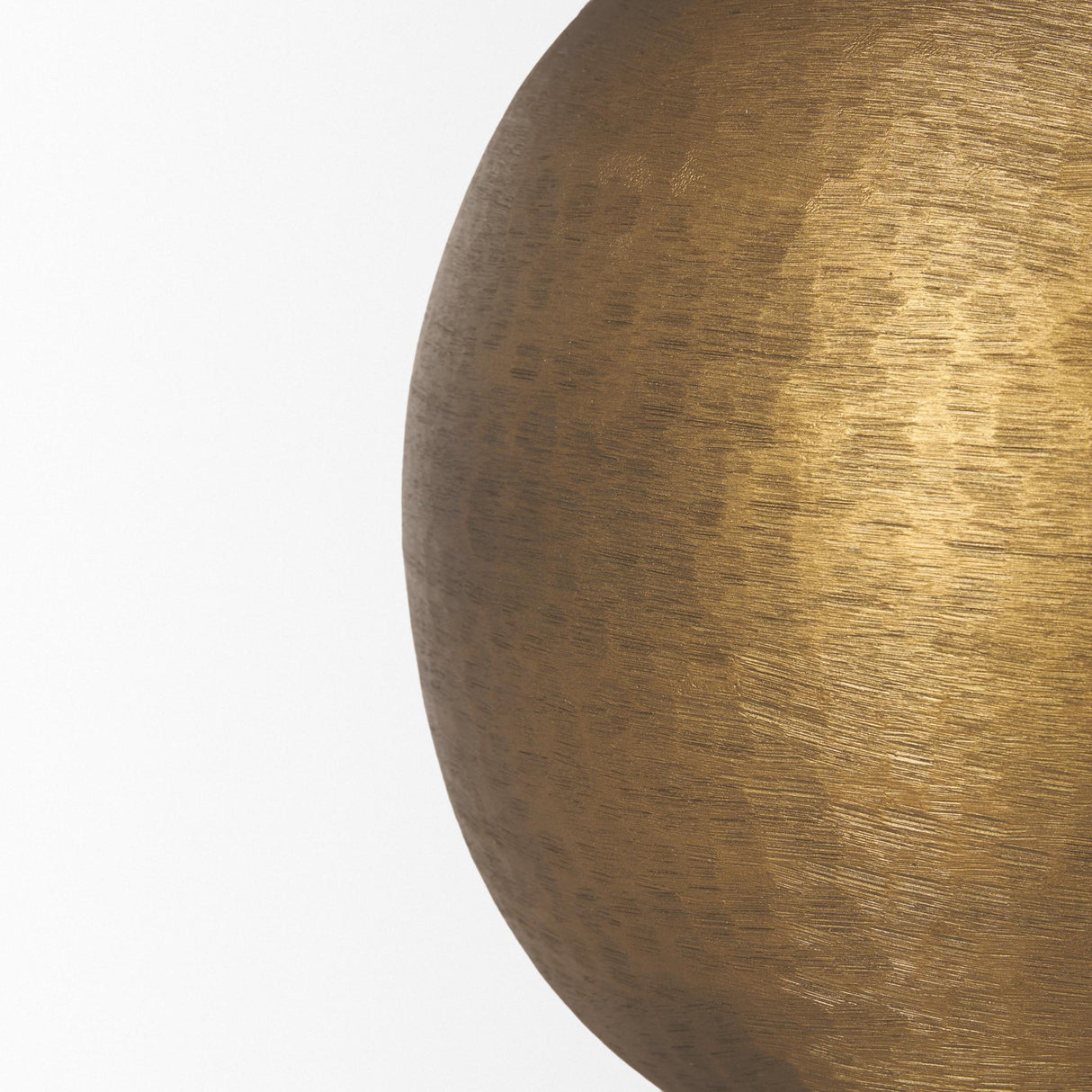 Mercana Sadiyah Antiqued Gold Brushed Metal w/ Cream Shade Table Lamp
