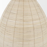 Mercana Saliha Cane w/ Brass Metal Pendant Light