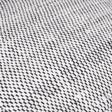 Mercana Samiya Jute w/ White Cotton Pouf