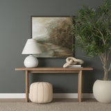 Mercana Sachi Beige w/ Stitching Pouf