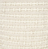 Mercana Sakaye Beige w/ Cream Stitched Patterned Pouf