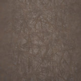 Mercana Parker Muted Brown Faux Leather w/ Black Metal Dining Chair