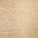 Mercana Sekou Light Brown Wooden Craftsman Bench