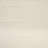 Mercana Shae Brown Wood w/ Oatmeal Fabric Ottoman