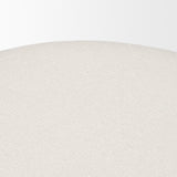 Mercana Shaiden Brown Wood w/ Cream Fabric Stool