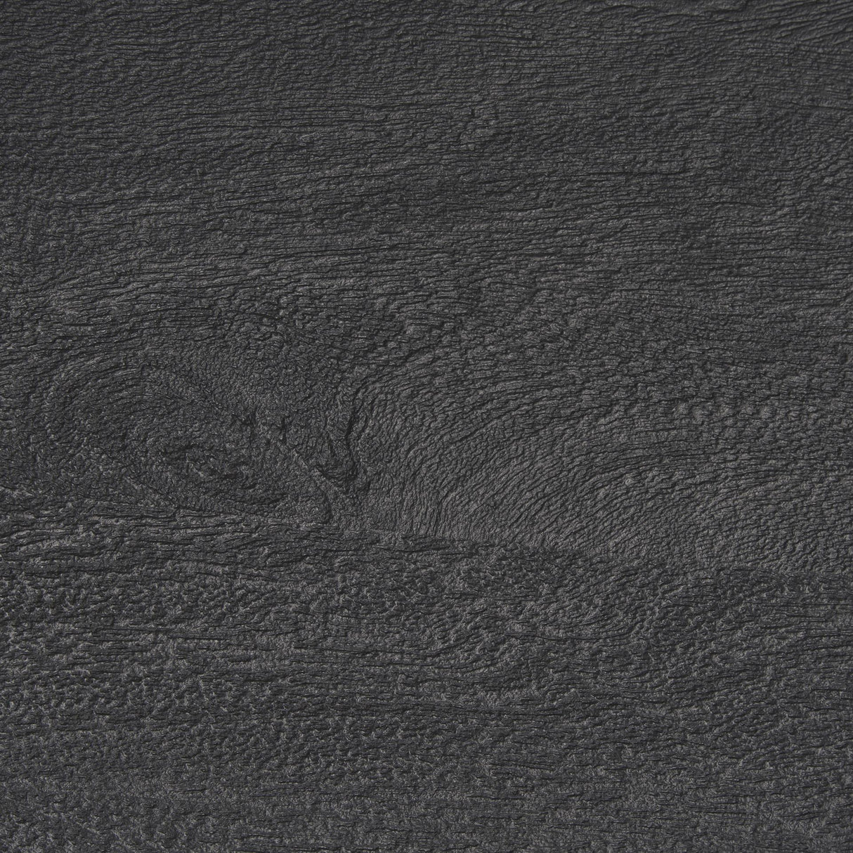 Mercana Taniel Textured Black Wood w/ Black Metal Stool