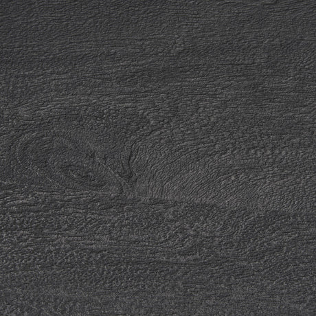 Mercana Taniel Textured Black Wood w/ Black Metal Stool