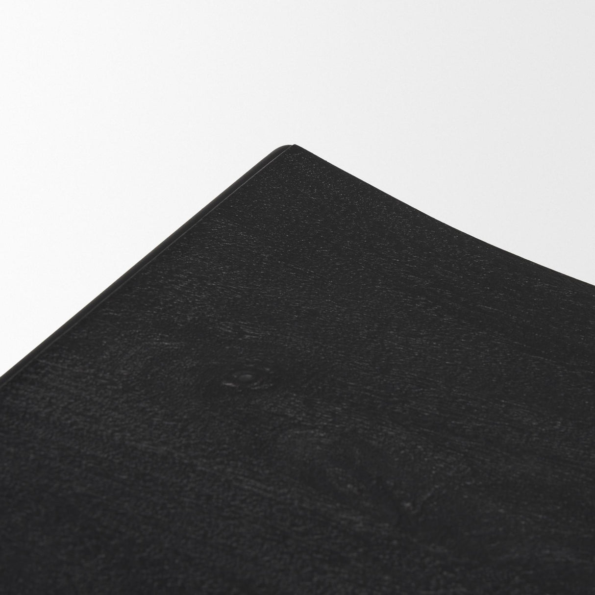 Mercana Taniel Textured Black Wood w/ Black Metal Counter Stool