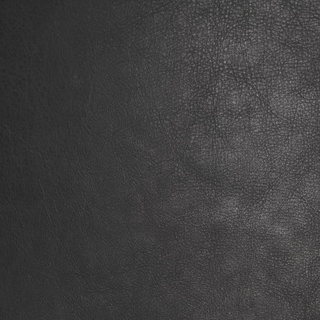 Mercana Taniel Black Leather w/ Black Metal Stool