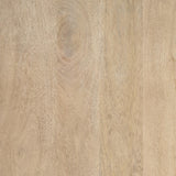 Mercana Suri Light Brown Wood W/Glass Doors Arched Curio Cabinet