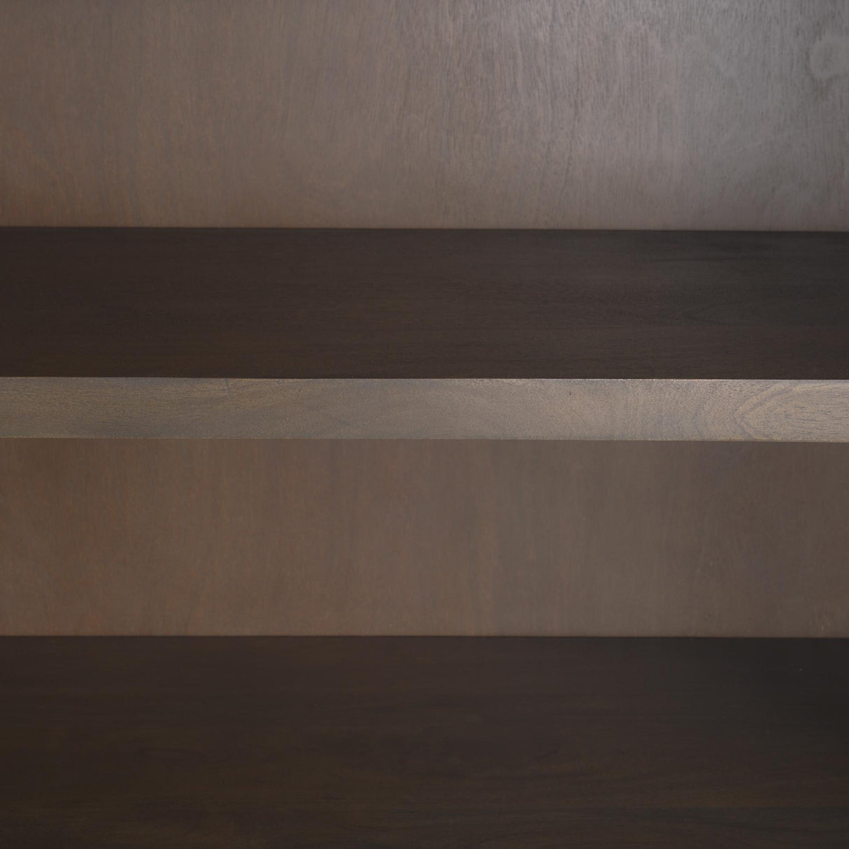 Mercana Sloan 80.5H Dark Brown Wood W/Black Metal Arched Curio Cabinet