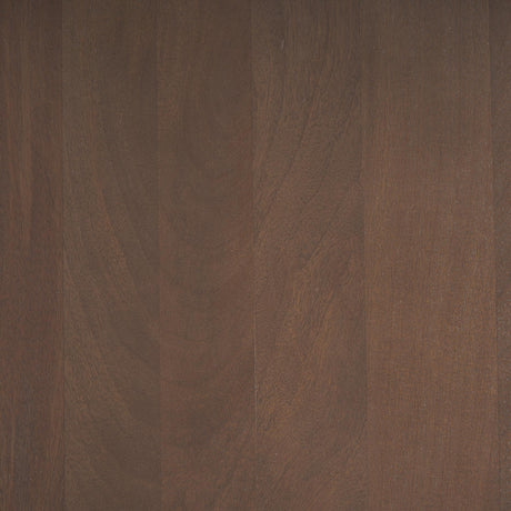 Mercana Shima Oval Dark Brown Wood w/ Arched Legs Coffee Table