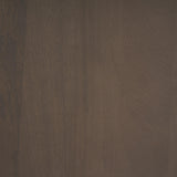 Mercana Shima Round Dark Brown Wood W/Arched Legs Coffee Table