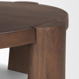 Mercana Tammar Round Wood w/ Tapered Legs Coffee Table