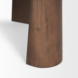 Mercana Tammar Round Wood w/ Tapered Legs Coffee Table