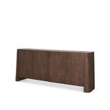 Mercana Tammar Brown Wood 4-Door Sideboard