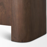 Mercana Tammar Brown Wood 4-Door Sideboard