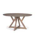 Mercana Jennings 60" Light Brown Wood Dining Table