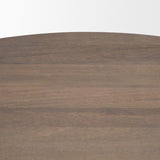 Mercana Jennings 60" Light Brown Wood Dining Table