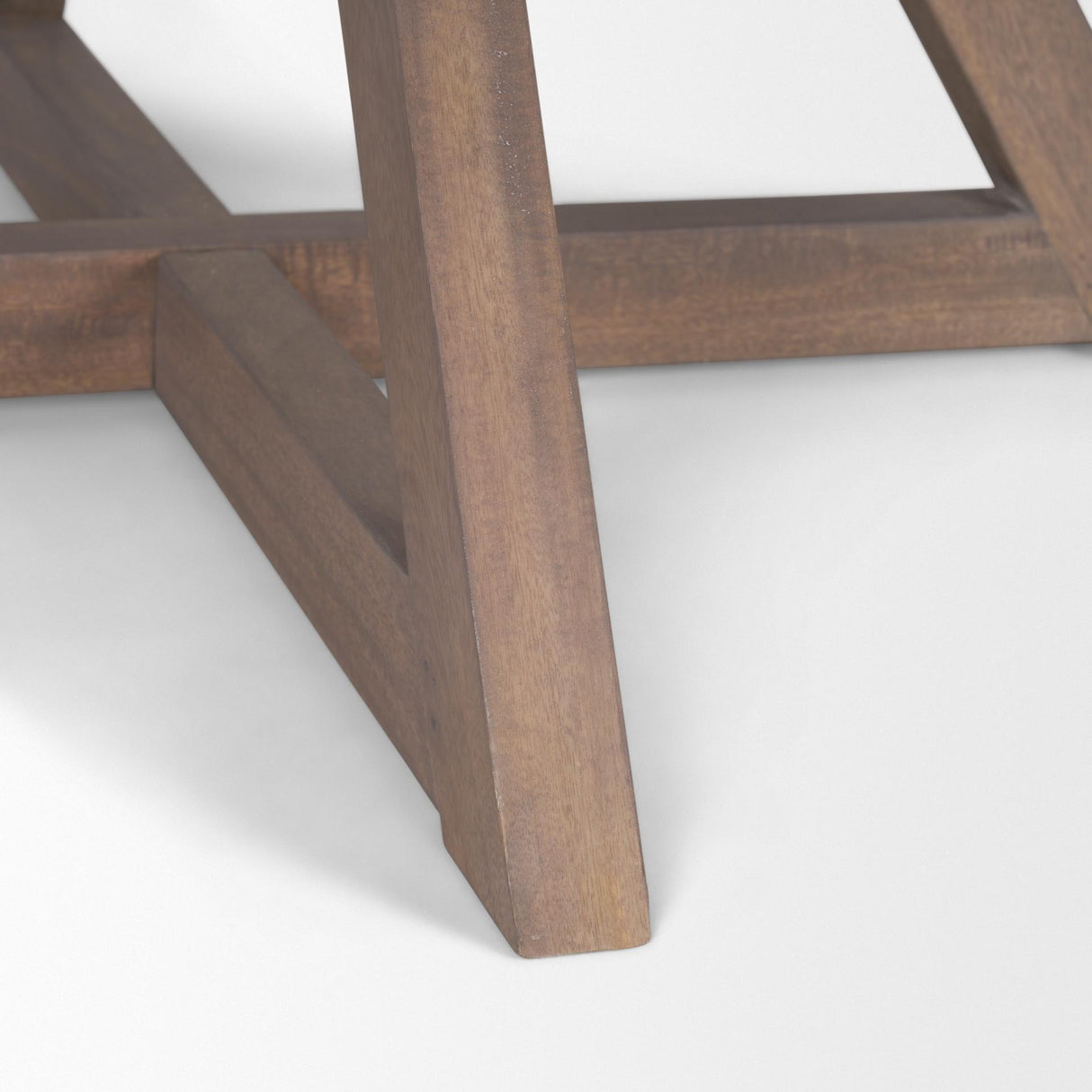 Mercana Jennings 60" Light Brown Wood Dining Table