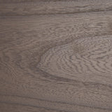 Mercana Sohan Dark Elm Wood Oval Dining Table