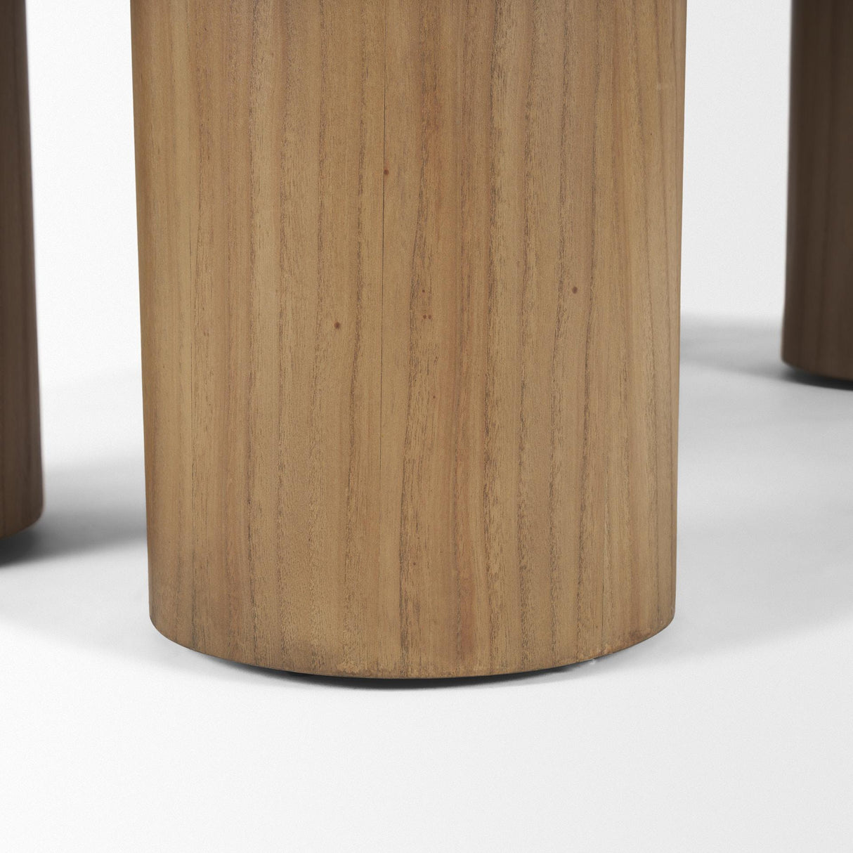 Mercana Tavi Rectangular Natural Brown w/ Column Legs Coffee Table