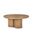 Mercana Tavi Medium Brown Round Coffee Table