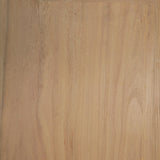 Mercana Callum Light Brown Elm Wood w/ Glass Doors Arched Curio Cabinet