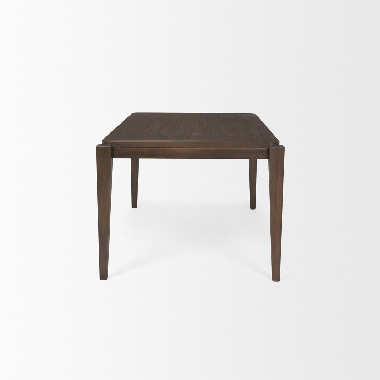 Mercana Teva Dark Brown Wood Rectangular 72" Dining Table