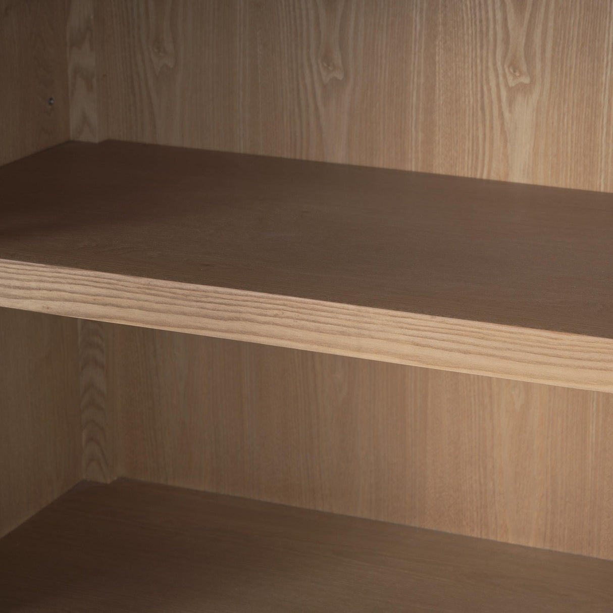 Mercana Teva Two Toned Dark w/Light Wood Arched Curio Cabinet