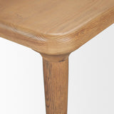 Mercana Suvan 72L Light Brown Rectangular Oak Wood Dining Table