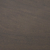 Mercana Suvan 84L Medium Dark Brown Rectangular Wood Dining Table