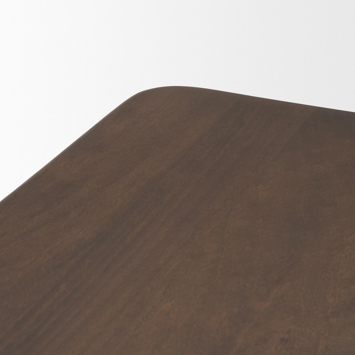 Mercana Suvan 84L Medium Dark Brown Rectangular Wood Dining Table