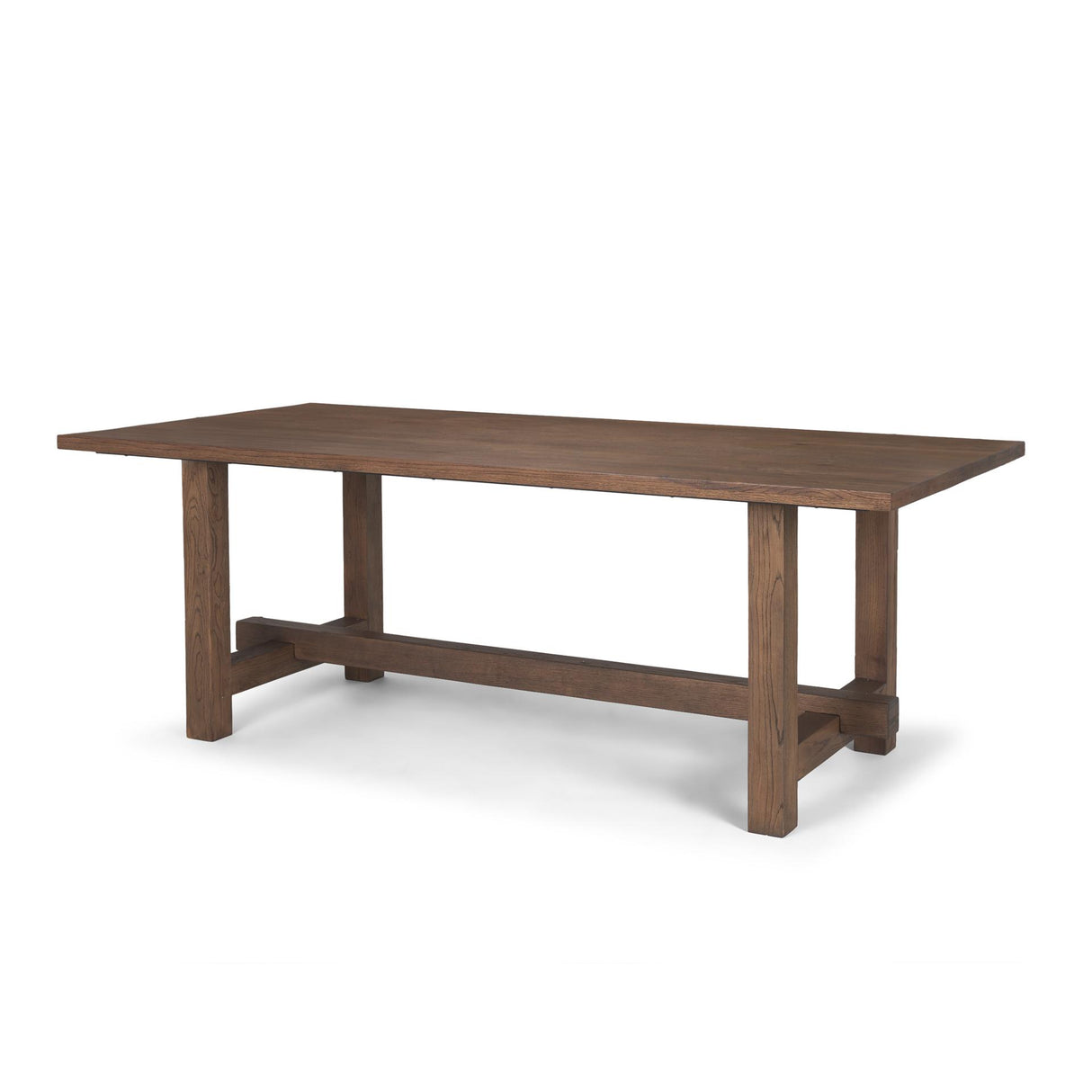 Mercana Suke 84" Medium Brown Rectangular Oak Dining Table