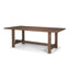 Mercana Suke 84" Medium Brown Rectangular Oak Dining Table