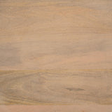 Mercana Takoda Light Brown Wood Tapered Drum Accent Table