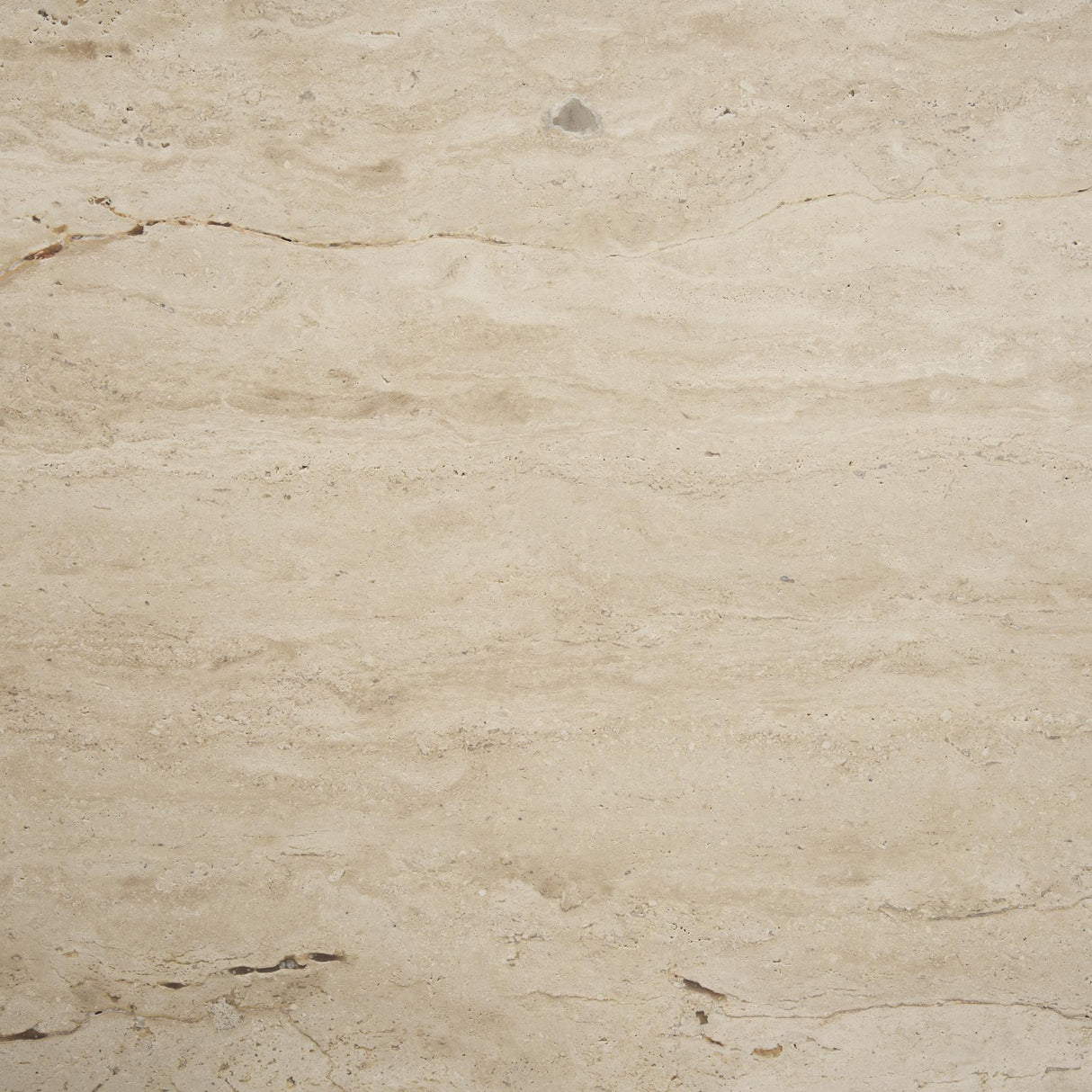 Mercana Syona Travertine + Mango Wood leg Oval Coffee table
