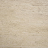 Mercana Symona Travertine and Mango Wood Rectangle Coffee Table