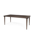 Mercana Suvan 72L Medium-Dark Brown Rectangular Wood Dining Table