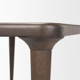 Mercana Suvan 72L Medium-Dark Brown Rectangular Wood Dining Table