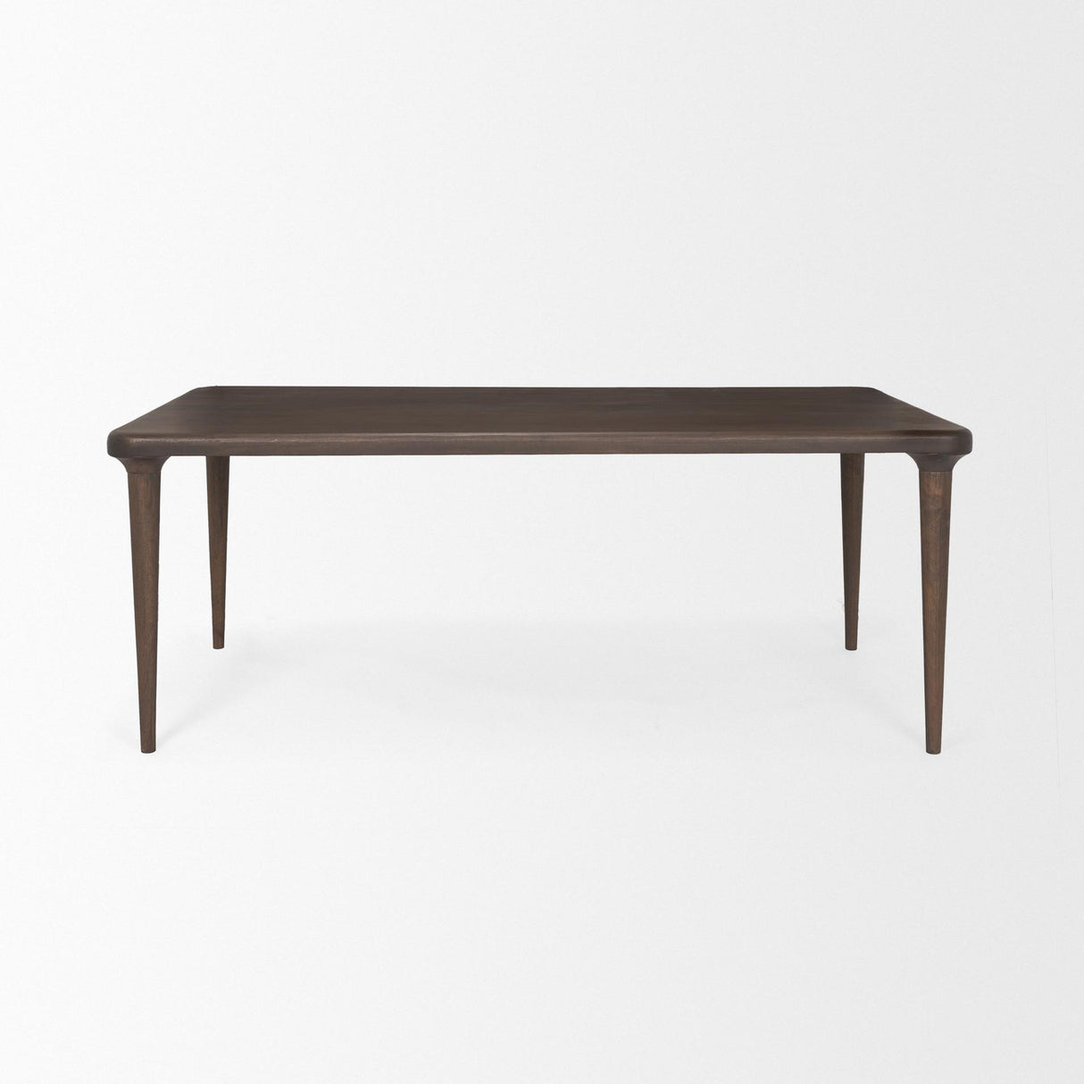 Mercana Suvan 72L Medium-Dark Brown Rectangular Wood Dining Table
