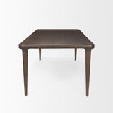 Mercana Suvan 72L Medium-Dark Brown Rectangular Wood Dining Table