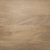 Mercana Soma 48" Light Brown Acacia Wood Round Dining Table