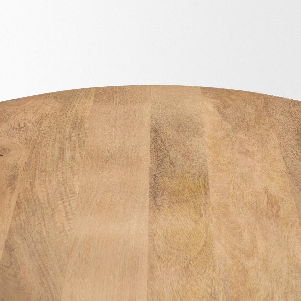 Mercana Soma 48" Light Brown Acacia Wood Round Dining Table