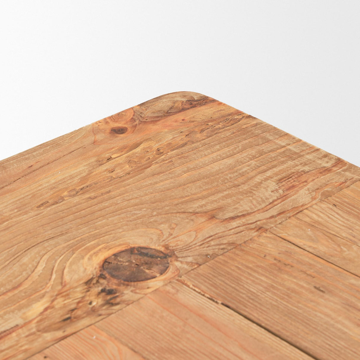 Mercana Stetson 84" Rectangular Natural Brown Wood Dining Table