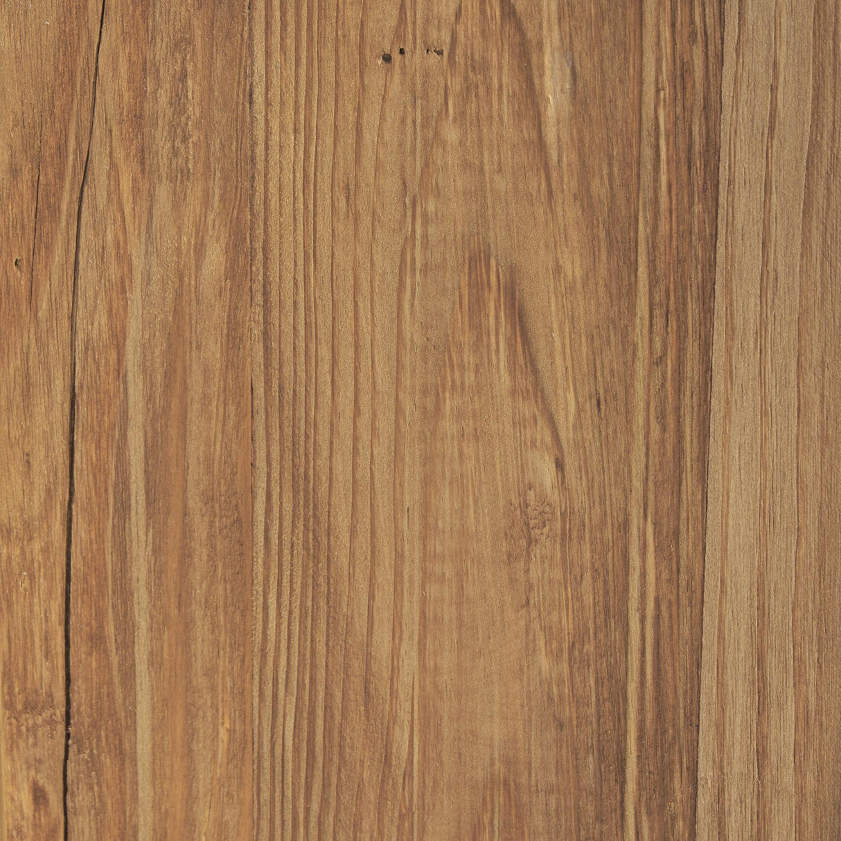 Mercana Tucson Natural Wood w/ Round Black Oak Top Side Table