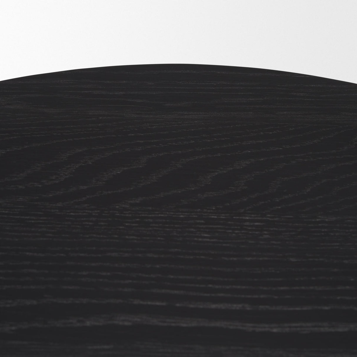 Mercana Tucson Natural Wood w/ Round Black Oak Top Side Table