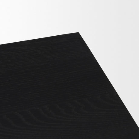 Mercana Tabor Natural Wood w/ Black Oak Waterwall Media Console